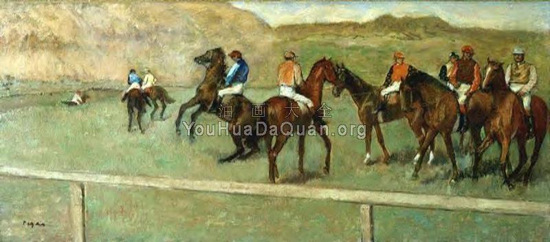 Before the Start - 埃德加·德加